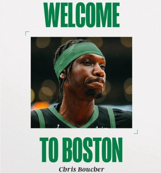 官宣！绿军官推欢迎布歇来到波士顿 合同为一年330万美元