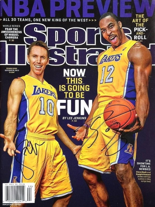 13年前的今天：霍华德被交易至湖人搭档科比、加索尔和纳什